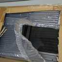 Vertical RV Window 12" W x 24" H Sliding RV Window with Net Screen and Trim Ring, RV Windows for Cargo Trailer Camper for 15/16" or 1-3/8" and Slightly Thicker Up to 1/16" Walls, DOT Approved