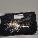 Micosuza Womens Skirted Swim Short Sun Protective UPF 50+ Swimming Bottom with Attached Skirt Black Medium