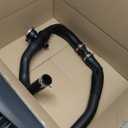 MOTOALL Molded Upper Radiator Coolant Hose with Cap Assembly for Dodge Caliber 2007-2010, Jeep Patriot Compass 2007-2017