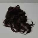 Wiginway Long Shaggy Layered Hair Natural Straight Wavy Shags Wig Soft Syhthetic Hair (#33A Dark Auburn)
