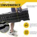 MaxxHaul 50947 Lift Stackable Vehicle Car Ramp 6500 LBS Capacity Per Pair 3250 LBS Per Ramp 2 Pack