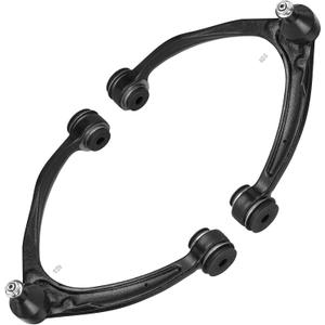Front Upper Control Arms(Forged Steel) Suspension Kit Fit for 2007-2014 GMC Sierra Chevrolet Silverado Suburban Avalanche Tahoe Escalade Yukon with Ball Joint K80669 K80670-2pcs