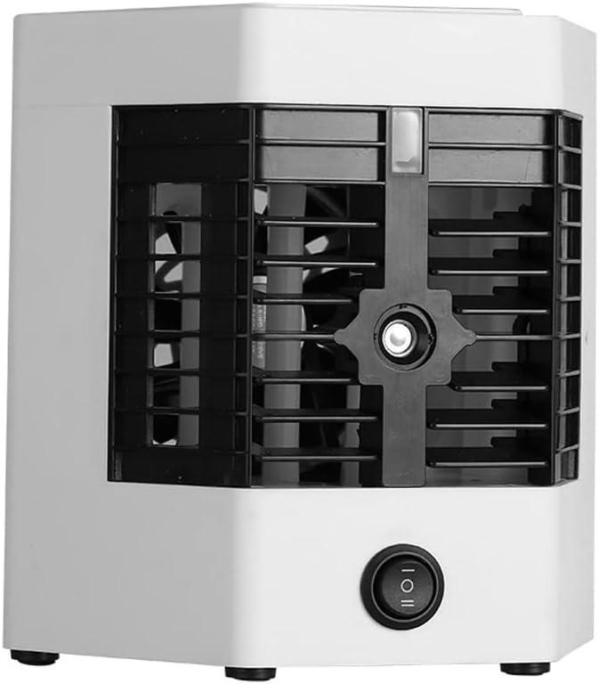 Evapoive Air Cooler Air Conditioners 3-in-1 Compact Indoor AC Unit, 5V 12W Portable Air Conditioners, Personal Mini Air Cooling Fan for Car Room