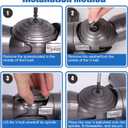 Ball Wheel Parts Compatible with Dyson Vacuum Cleaner Wheels Compatible with Dyson V11 V15 SV14 SV15 SV16 SV29 Vacuum Cleaner Head Wheels Replacement parts, for V10 Old Motorhead Wheel Replacement