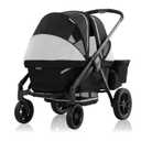 Evenflo Pivot Xplore Dreamz All-Terrain Stroller Wagon
Fits 2 Children or up to 110 lbs, Includes Bassinet Insert, Compact Fold (Jetsetter Black)