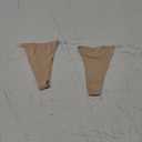 Women Seamless Panties Adjustable G String Thongs Clear Strap Thongs Ice Silk Underwear No Show Briefs 2pcs S