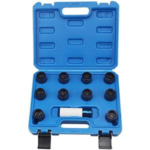 UTMALL 11Pc Wheel Nut Stud Key Set Removal Lug Nuts Locking Socket for Toyota missing one piece