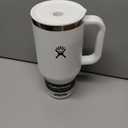 Hydro Flask 32 Oz Travel Tumbler with Handle, Lid and Straw - Insulated Stainless Steel in 32 Oz White