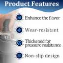 2Pcs Tamper Base for Ninja Luxe, Ninja Espresso ES601/ES701, Anti-Slip Silicone Portafilter Holder for Ninja, Coffee Accessories for Ninja Espresso Machine