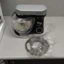 11-Speed 5.5 QT Touchscreen Stand Mixer with LED and timer 11-Speed 5.5 QT 3 IN 1 Electric Mixer for Kitchen, Black and Gray