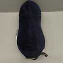 Tempur-Pedic All-Purpose Memory Foam Travel Pillow, Peanut-Shaped Lumbar Pillow for Neck and Back Pressure Relief, Navy