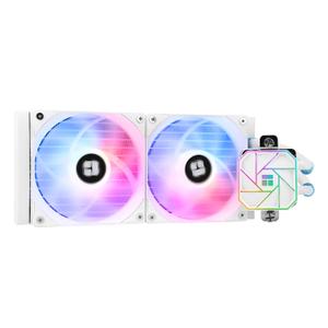 Thermalright Aqua Elite 240 White V3 Liquid CPU Cooler, 240 Cooling Row Size, 2 x 120mm PWM Fans, S-FDB Bearings,for AM4/AM5, Intel LGA1150/1151/1155/1156/1200/2011/1700/1851,Desktop CPU Cooler AIO