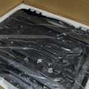 Grill Stand for Ninja Woodfire OG701, OG850, OG951, Portable Foldable Grill Table with Wheels & Side Shelf, 51" Large Space BBQ Table for Weber, Blackstone Griddle, Ooni Pizza Oven Accessories