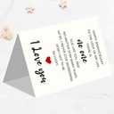 6 x IDU Happy Anniversary Card,Anniversary Card Gifts for Husband Wife Boyfriend Girlfriend Couples,Wedding Anniversary Cards for Partner Men Women Him Her