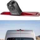 DALLUX Sprinter Brake Light Backup Rear View Camera for Benz Sprinter/VW Crafter Van,Car 3rd Wide Angle Waterproof Night Vision Microphone Built-in Adjustable Lens Roof Mount Reverse Cam