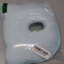 Memory Foam Baby Pillow,Cute Cartoon Bear Soft and Cozy Pillow, Breathable Bedding Set for Infants for Small Boys and Girls Prevent Flat Head Tummy (White)