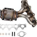 KAC Catalytic Converter for Soul Base 2012-2017, Rio 2012-2019 Catalytic Converters Kit Direct-Fit Automotive Replacement OEM#16548 (EPA Compliant)