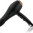 Professional Intense Ionic Ceramic Science Hair Dryer - Black/Rose Gold