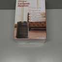 Space Heater, 1500W Electric Heaters Indoor Portable with Thermostat, PTC Fast Heating Ceramic Room Small Heater with Heating and Fan Modes for Bedroom, Office and Indoor Use (10IN)