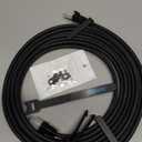 Vabogu Cat 8 Ethernet Cable, Heavy Duty High Speed Internet Network Cable, Multiple Size Options, 26AWG, 2000MHz 40Gbps with Gold Plated RJ45 Connectors, Shielded for Indoor & Outdoor Use, 15FT