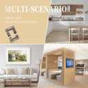 3 x 1 Gang Single GFCI/Decorator Rocker Outlet Light Switch Wall Plate Cover Rustic Vintage Country Family Home Inspirational Quotes Rule Cabin Barn Wood Decorative One Device Electrical Faceplate Dimmer