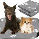 PatiencET Washable Pee Pads for Dogs, 18'' x 24" Reusable Puppy Pads with Super Absorbent for Pet Training, Housebreaking and Incontinence, 2 Pack Puppy Potty Pads with Waterproof Bottom