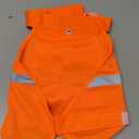 Dog Jacket High Visibility Safety Reflective Dog Vest for Small Medium Large Dogs (Medium, Orange)