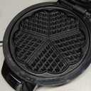 Mueller Heart 5 Waffle Maker, Waffle Iron, Adjustable Browning Control & Nonstick, Cool Touch Handle, Easy to Clean, Small Kitchen Appliances
