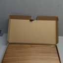 Large 16" Acacia Wood Riser Pedestal Stand  Farmhouse Wood Display Riser for Kitchen and Bathroom Dcor - Counter Display, Plant Stand, Jewelry Holder, Vanity Tray, Candle Stand (L:16"x8"x1.57")