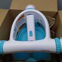 Ingenuity My Bath Seat for Sit-Up Baby Bathing, Sure & Secure Suction Cups, ASTM Safety Tested & Approved, Backrest for Assisted Sitting, Easy Setup & Storage, Aqua
