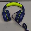 EarFun Kids Headphones Wired with Microphone, 85/94dB Volume Limit Headphones for Kids, Portable Wired Headphone with Shareport, Stereo Sound Foldable Headset for School/Tablet/iPad, Blue Lemon