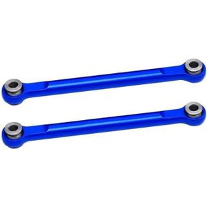 Aluminium Alloy Front Steering Toe Links for Traxxas 1/16 Mini Maxx 107154-1 Upgrades Replace 10742 - Blue