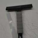 Window Squeegee with Handle for Car Windows, Glass, Mirror, Black