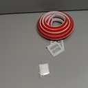 Flexible Quarter Round Molding Bendable Molding Trim,Peel and Stick Silicone Rubber Edge Trim for Floor,Tub,Cabinet,Flexible Shoe Molding Around Curved Stairs,Columns and Wall-118 L x 0.6 W x 0.6 H