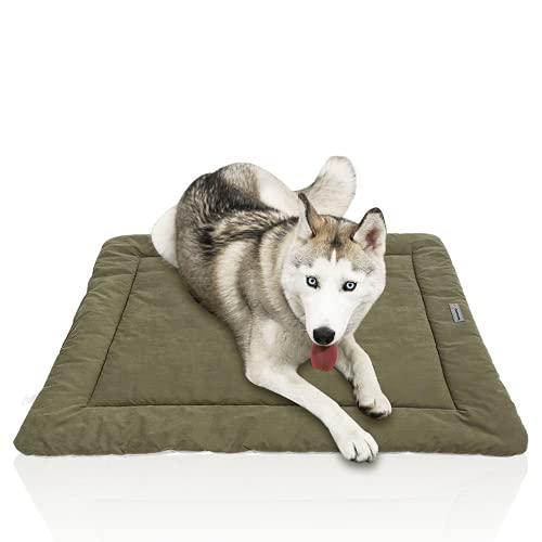CHEERHUNTING Camping Dog Bed Pet Bed 40” X32”, Outdoor, Waterproof, Washable, Water-Resistant, Large, Durable, Portable Travel Pet Mat