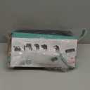 SWANOO Car Foot Rest with Extra Long Straps - Adjusts to Any Carseat or Toodlers Booster Seat - Black Leather Leg Rest for Kids