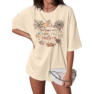 Women Graphic Shirts Magical T Shirt Vacation Holiday Short Sleeve Top Graphic (L)