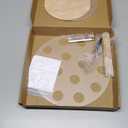 Ice Cream Cone Holder, 16 Holes Acrylic Stand for Displaying Waffle Cones, Cupcakes, Hand Roll Sushi, Popcorn, Food Display Stand for Party Birthday Wedding Christmas