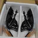 LED DRL Headlights Assembly fit 1999-2007 GMC Sierra/2000-2006 Yukon XL 1500 2500 No Denali Models Chrome Housing Amber Reflector LH RH Replacements
