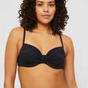 Women Underwire Bikini Top - 2025 Push Up Swimsuit Tops Padded Bra Bathing Suit
, 36DD