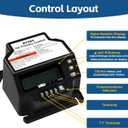 R7284U-1004 Electronic Oil Primary with Programmable Parameters and LCD Display for Honeywell R8184G -Replaces R7184B1024