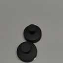 YOHOM Suction Cup Hooks for Shower Bathroom Cup Wall for Inside Vacuum Windows (2 Metal Matte Black, 2 Metal Matte Black)