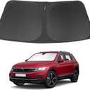 Windshield Sun Shade Fit for 2018-2023 Volkswagen VW Tiguan Accessories Window Sunshade Shield Sun Visor Heat Protection