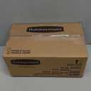 Rubbermaid Brilliance Glass Food Storage Containers, 3.2 Cup, Set of 4, BPA-Free, Leak-Proof, Clear