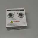 Kitchen Timer for Cooking, Chef Cooking Magnetic Timer - No Batteries Required - Loud Alarm, Mechanical Desk Manual Timers - Magnetic Clock Backing, Countdown Reminder - Stainless Steel Body