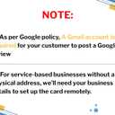 NFC Review Tap Stand  Smart Social Media & Business Card Alternative  NFC Tag & QR Code  Compatible with Google Review System, for All Smart Phones  Boost SEO, Engagement & Visibility (3 Stand)