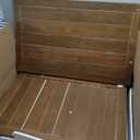 Wooden Dog Crate Furniture, Foldable and Portable Dog Kennel Furniture Indoor, Decorative Dog Crate End Table (Medium, Maroon)