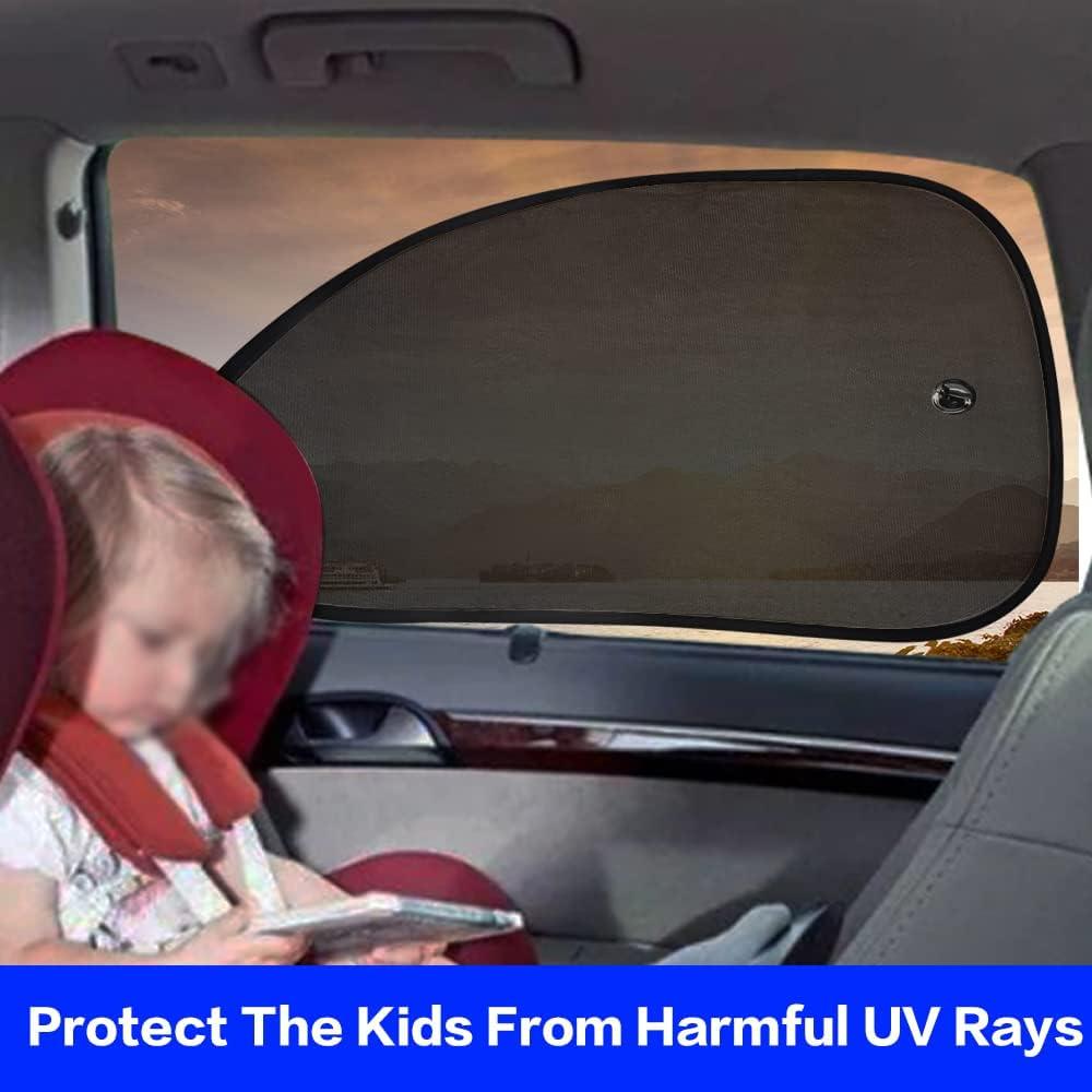 VARGTR 1 Pack Car Window Shade,Universal Car Sun Shades Cling Sunshades Keep Your Vehicle Cool,Car Styling Accessories Sun Shade Cover Visor for Car Windows Sun Glare and UV Rays