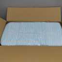 Basics LeakProof Dog and Puppy Potty Training Pee Pads with QuickDry 5Layer Design, XLarge Size 28 x 34 Inch, Blue & White, 40Pack