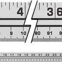 Westcott Aluminum Yard/Meter Stick, 39-Inch/100cm, Silver, Model: YMS-1